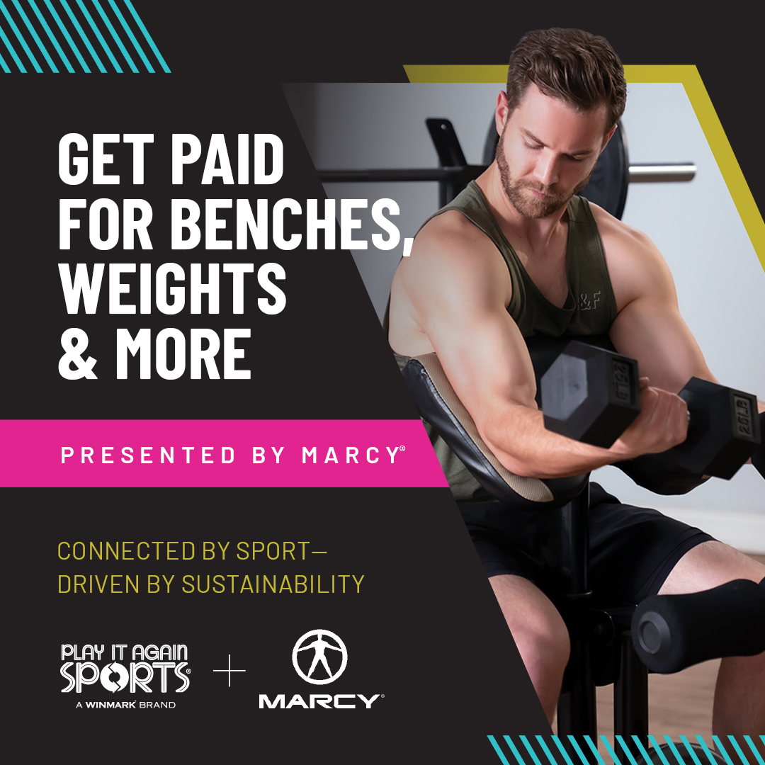 Get Paid for Benches, Weights, and more!